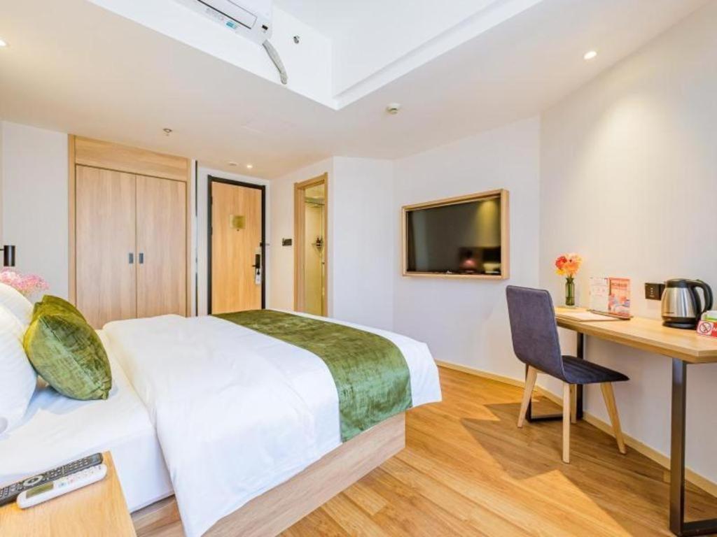 Hotel Greentree Jingan Railway Station Xinzha Road Business