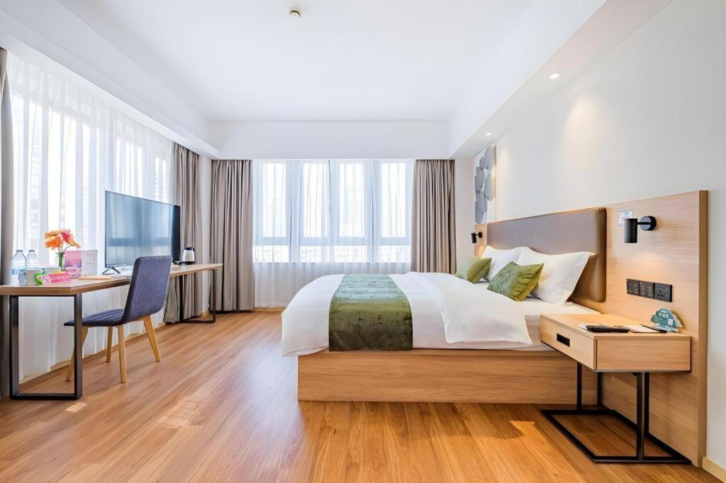 Khách sạn Greentree Jingan Railway Station Xinzha Road Business 3*