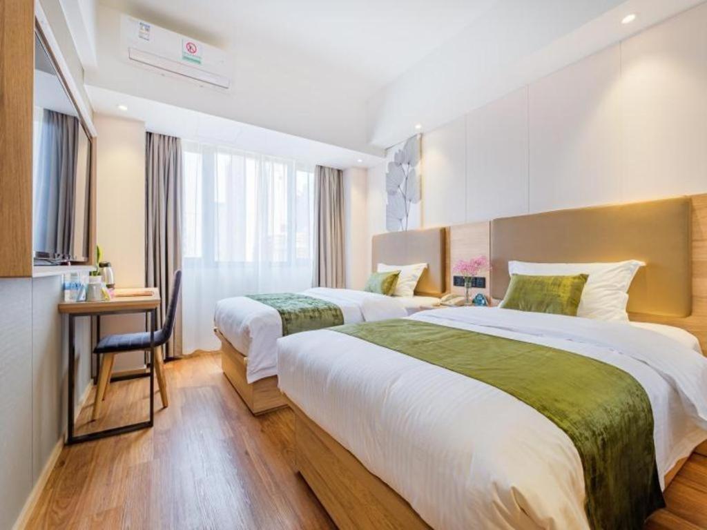 Greentree Jingan Railway Station Xinzha Road Business 3* Thượng Hải