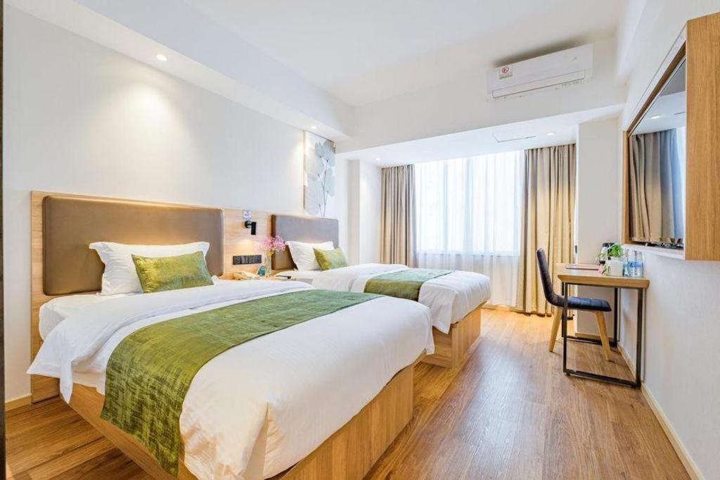 Greentree Jingan Railway Station Xinzha Road Business Khách sạn 3*